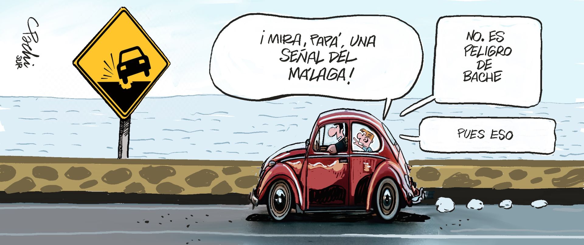 La actualidad deportiva de este mes de septiembre, en las viñetas de Pachi