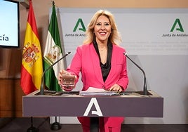 Carolina España, consejera de Hacienda.