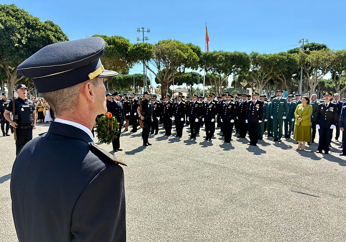 Celebración del Día de la Policía Nacional en Torremolinos.