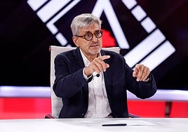 Aguilar, en un momento de su participación en 'La Alameda'.