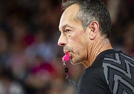 Los árbitros del Unicaja-Surne Bilbao