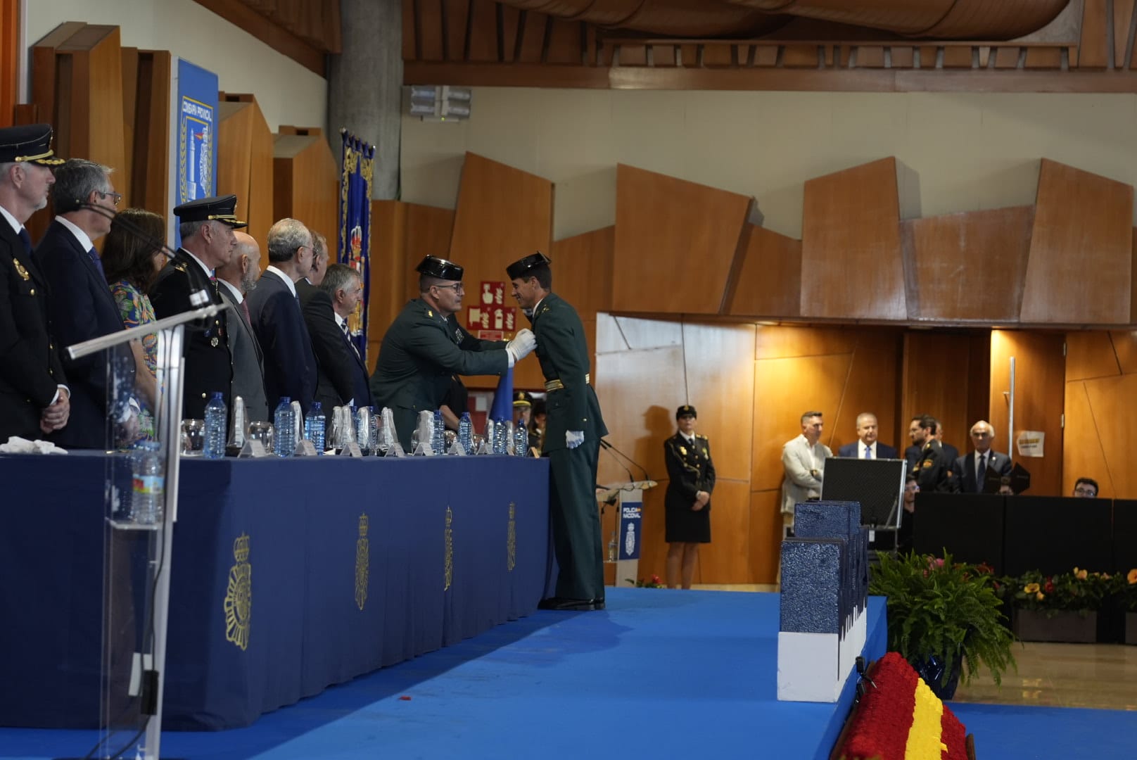 La Policía Nacional celebra en Málaga el día de su patrón