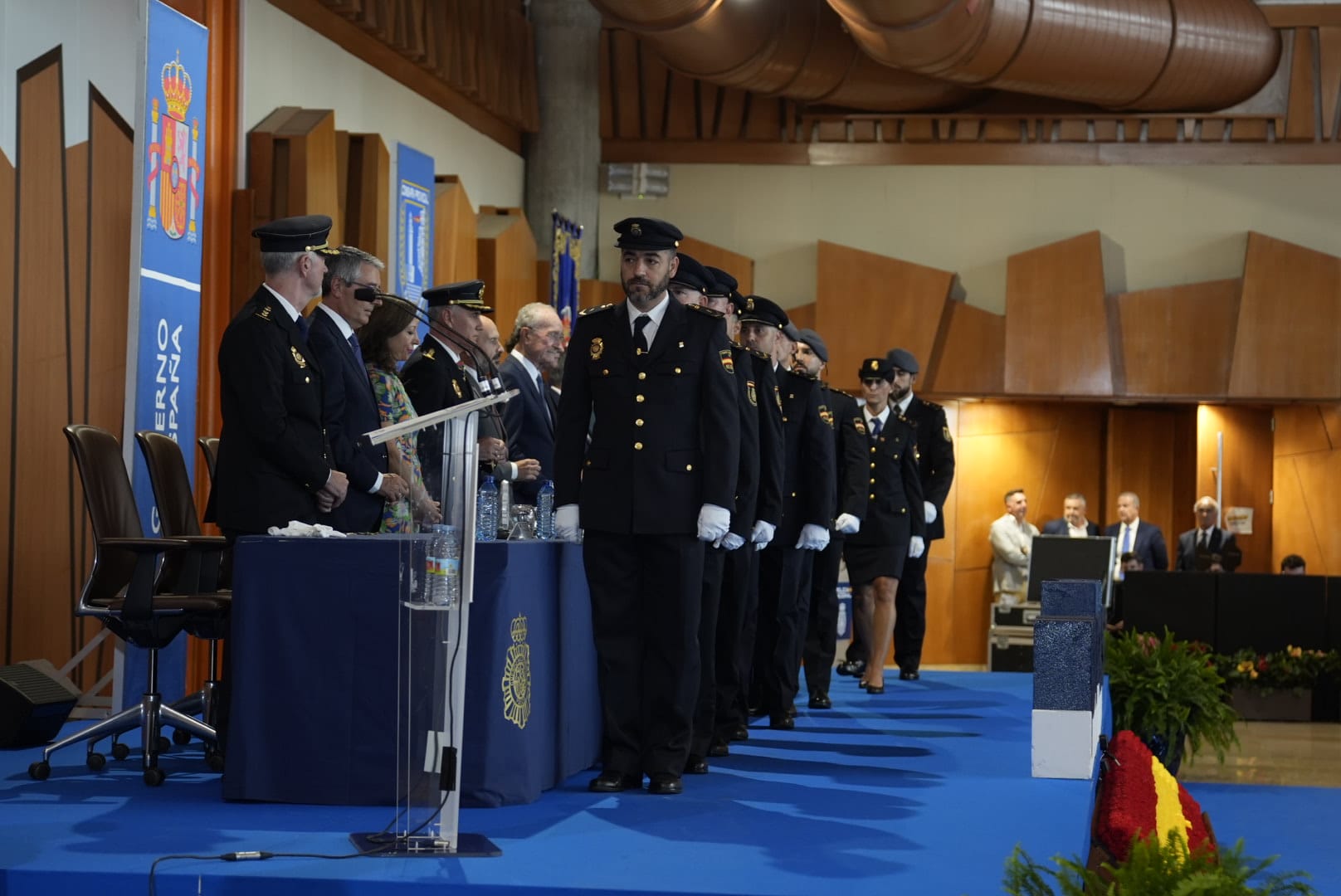 La Policía Nacional celebra en Málaga el día de su patrón