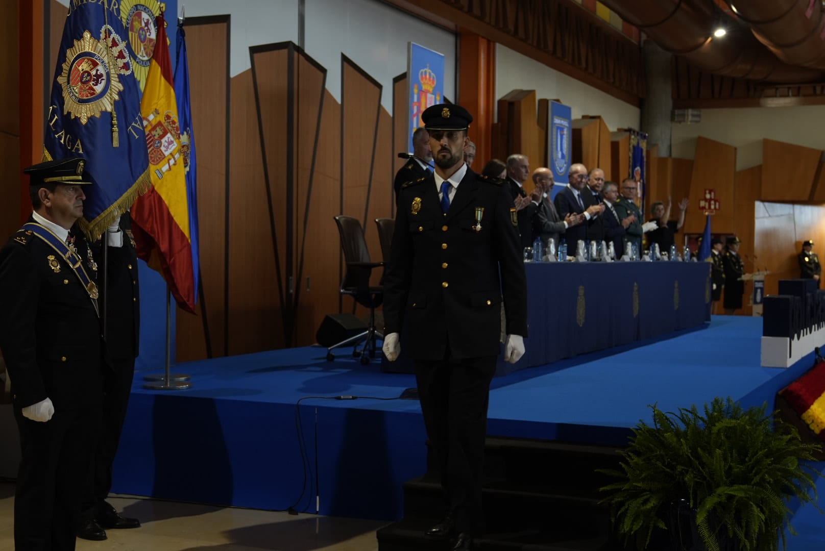 La Policía Nacional celebra en Málaga el día de su patrón