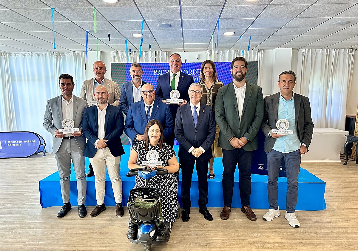 La Diputación reconoce a los clubes más destacados con los premios Cardumen Deportivo