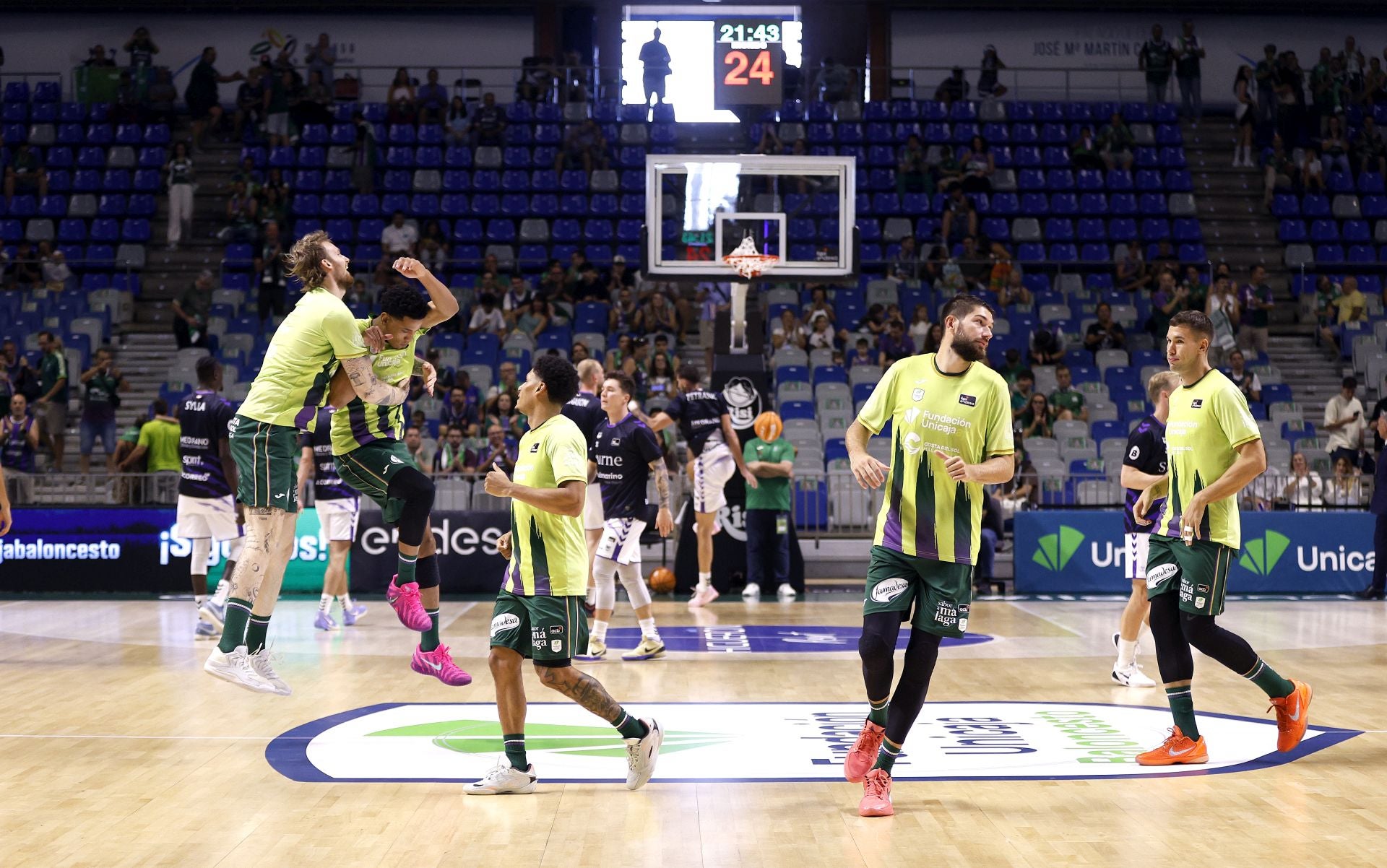 El Unicaja - Surne Bilbao, en imágenes