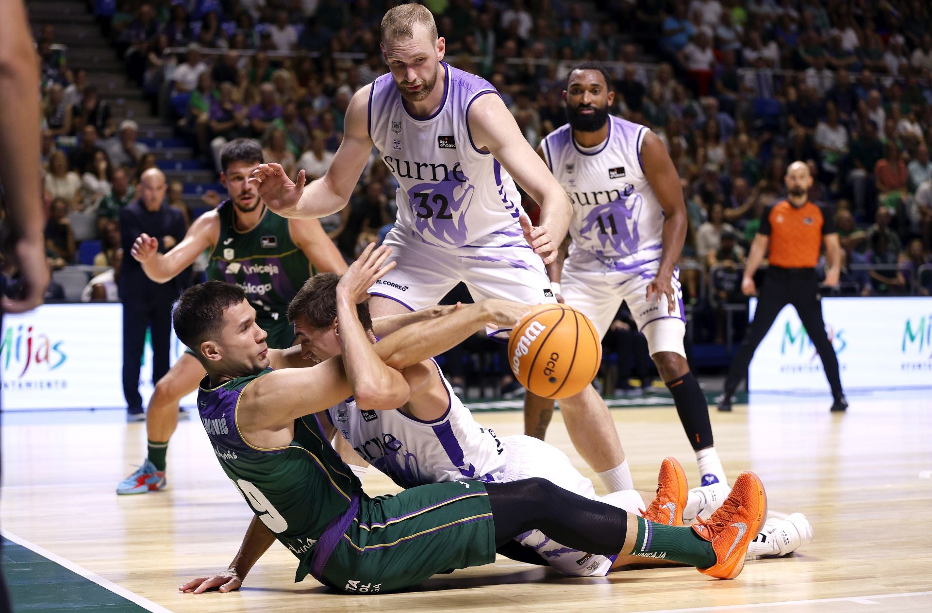 El Unicaja - Surne Bilbao, en imágenes