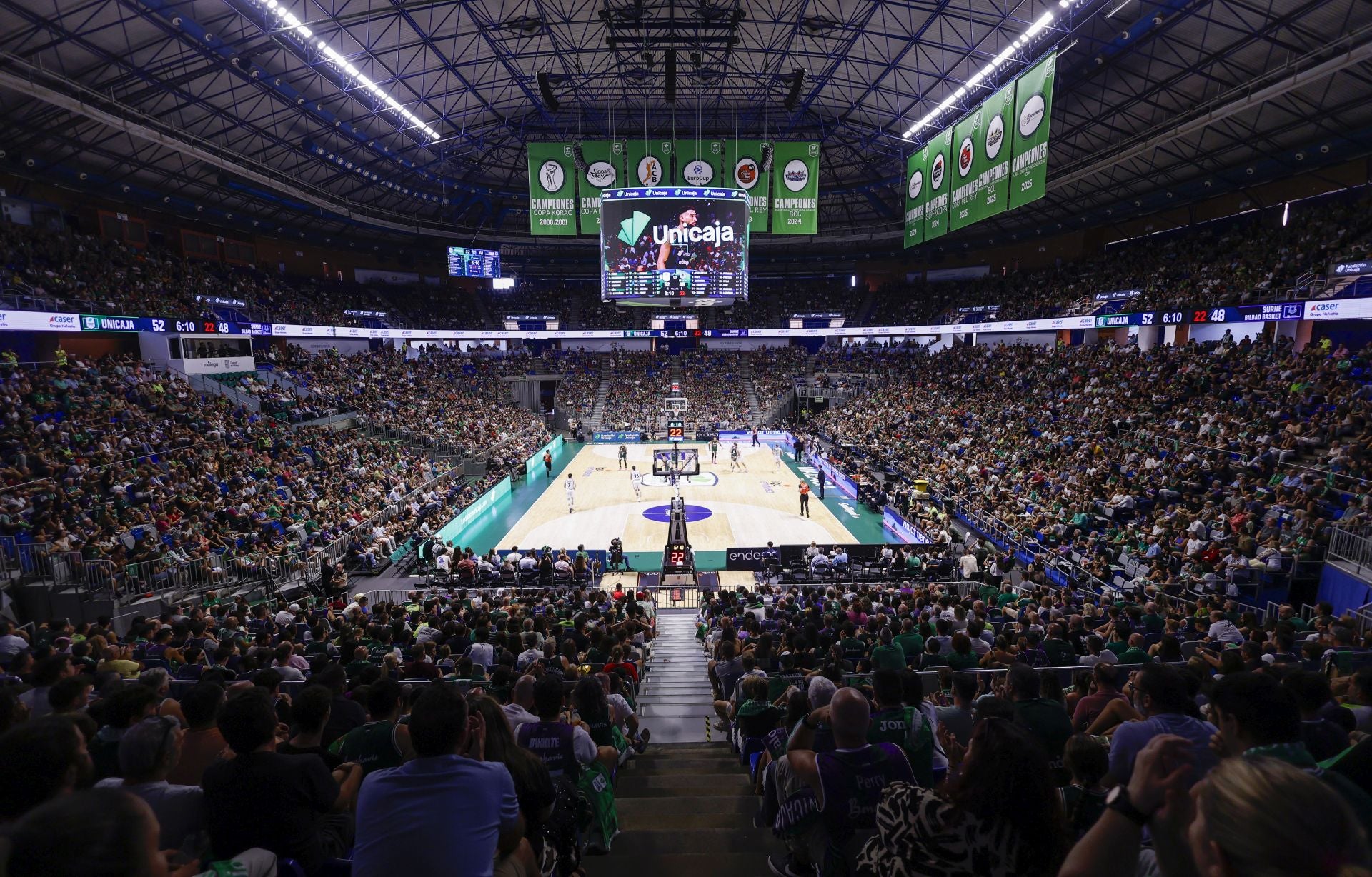 El Unicaja - Surne Bilbao, en imágenes
