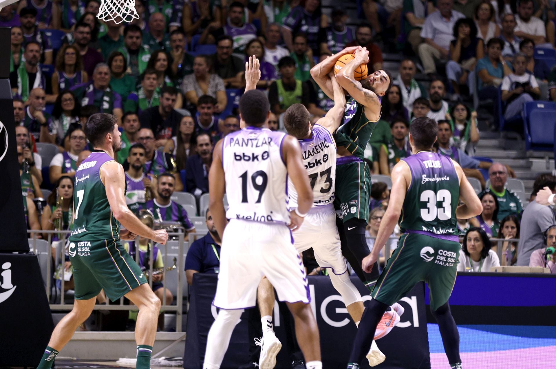El Unicaja - Surne Bilbao, en imágenes