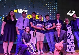 El equipo ganador es Los ALpha: Gonzalo García, Jesús Pérez y Emilio Domínguez.