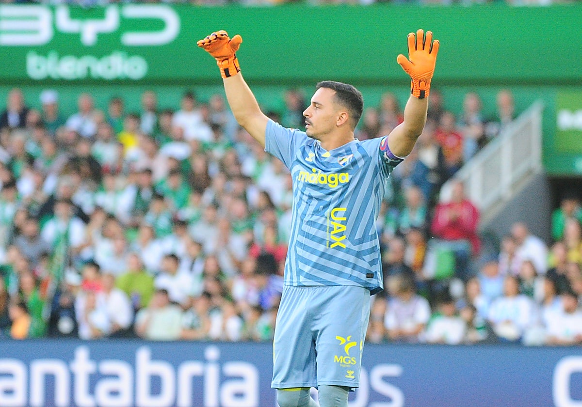 Alfonso Herrero, en el partido de este domingo.