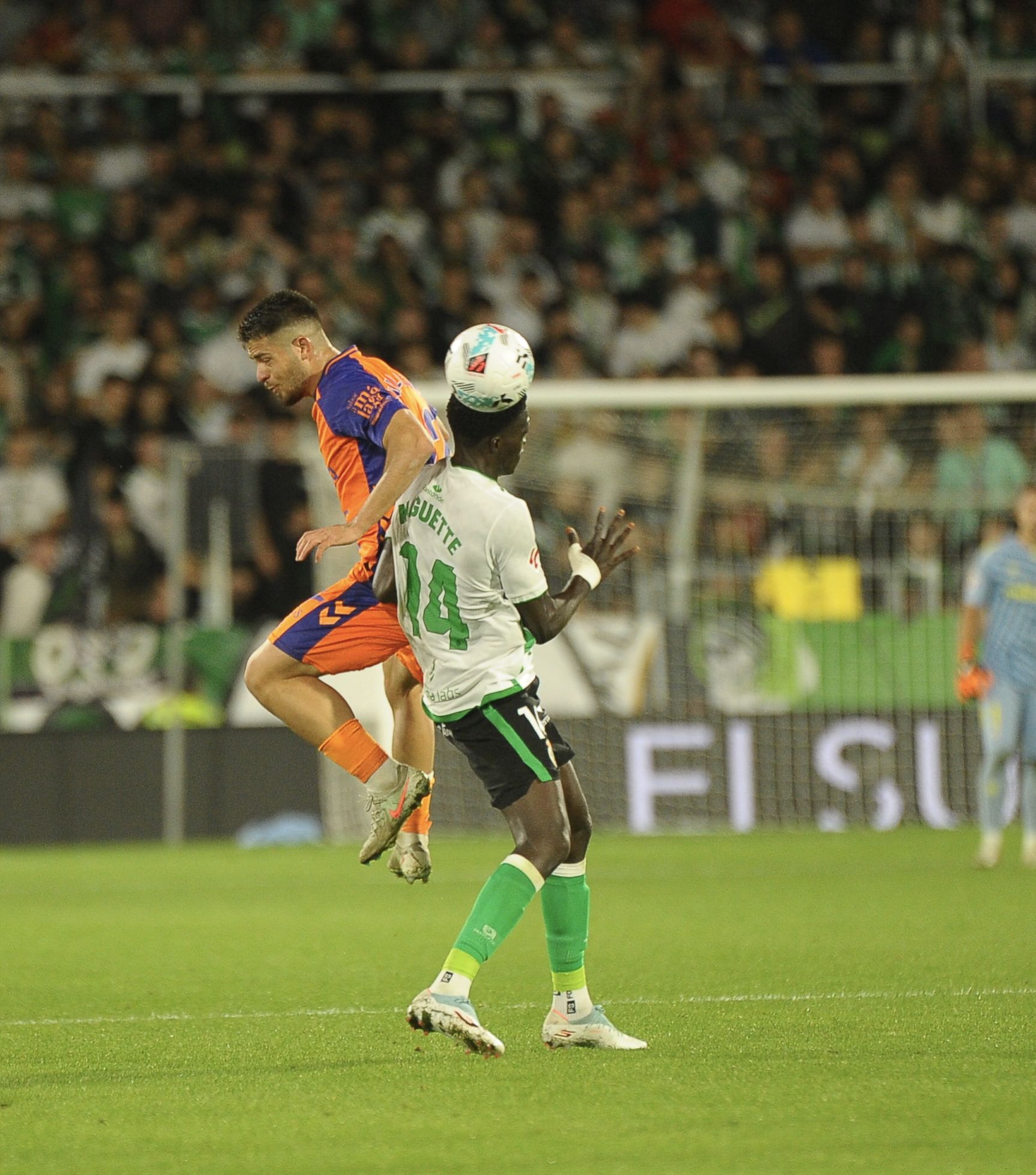 El Racing- Málaga, en imágenes