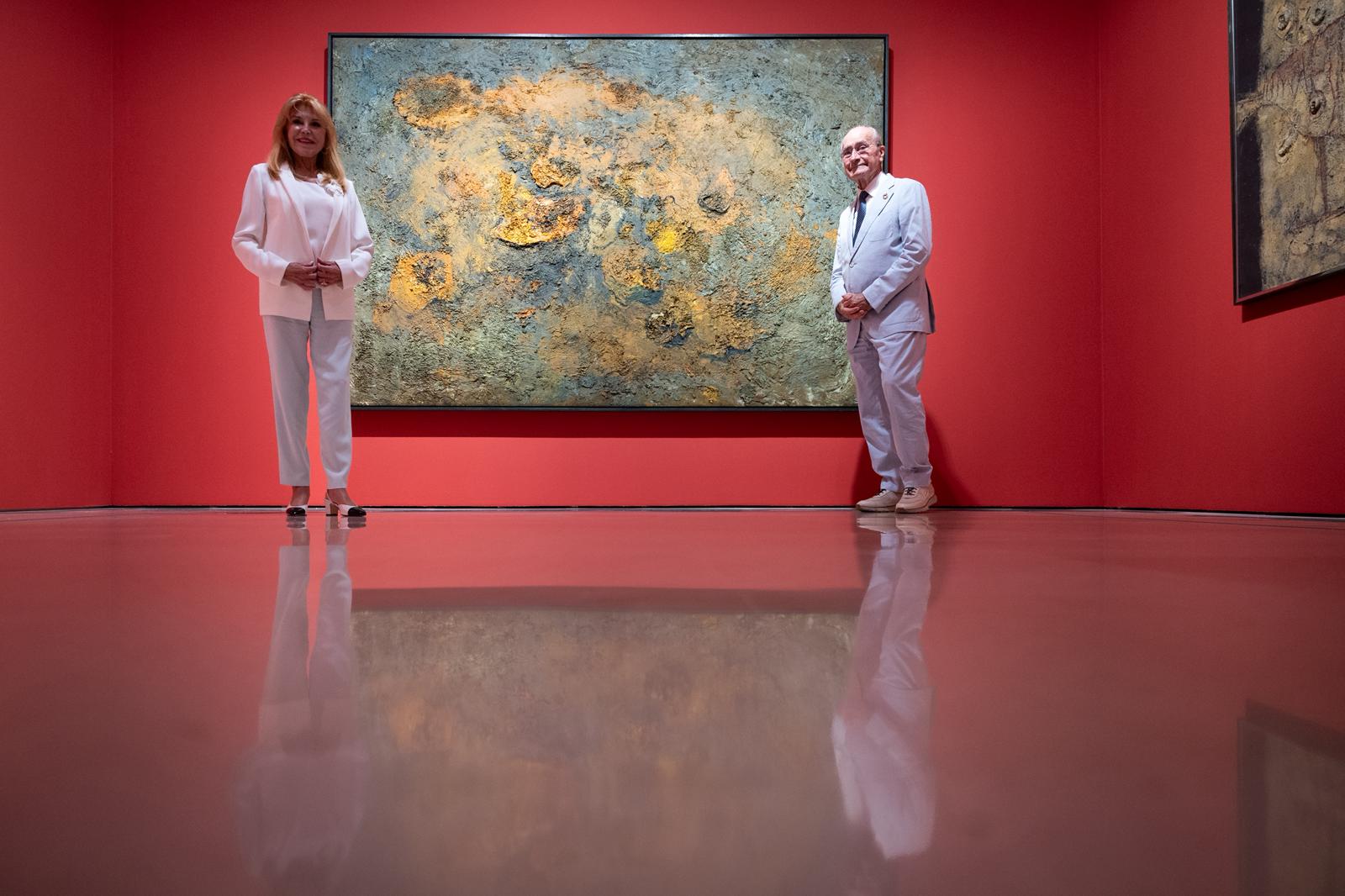 La exposición &#039;Telúricos y primitivos. De la Escuela de Vallecas a Miquel Barceló&#039;, en imágenes