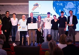 Así fue la entrega de premios del Certamen de Microrrelatos Pablo Aranda