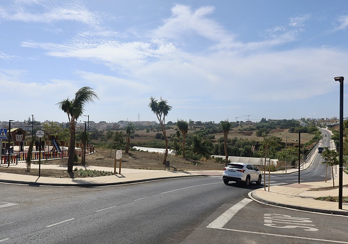 Camino de Brijan en Estepona.