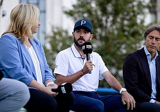 Ángel Hidalgo, este martes en la presentación de la prueba en Madrid.
