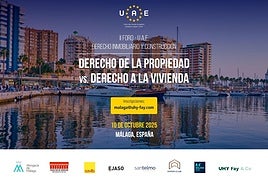 Málaga reúne a los grandes expertos y juristas europeos en el II Foro de Derecho Inmobiliario y de la Construcción