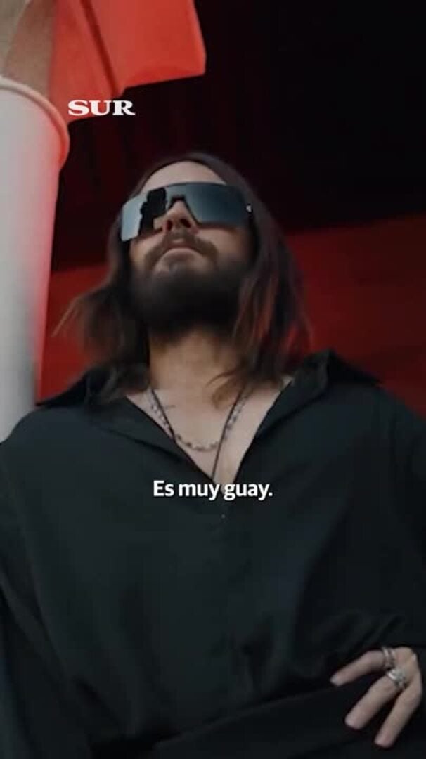 Jared Leto: «Málaga es supercool, me encata. Es un lugar estupendo, precioso»