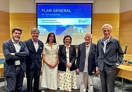 Michel Bencomo, Carlos Lamela, Marina Vázquez, Margarita del Cid, José Seguí y Rafael de La-Hoz.