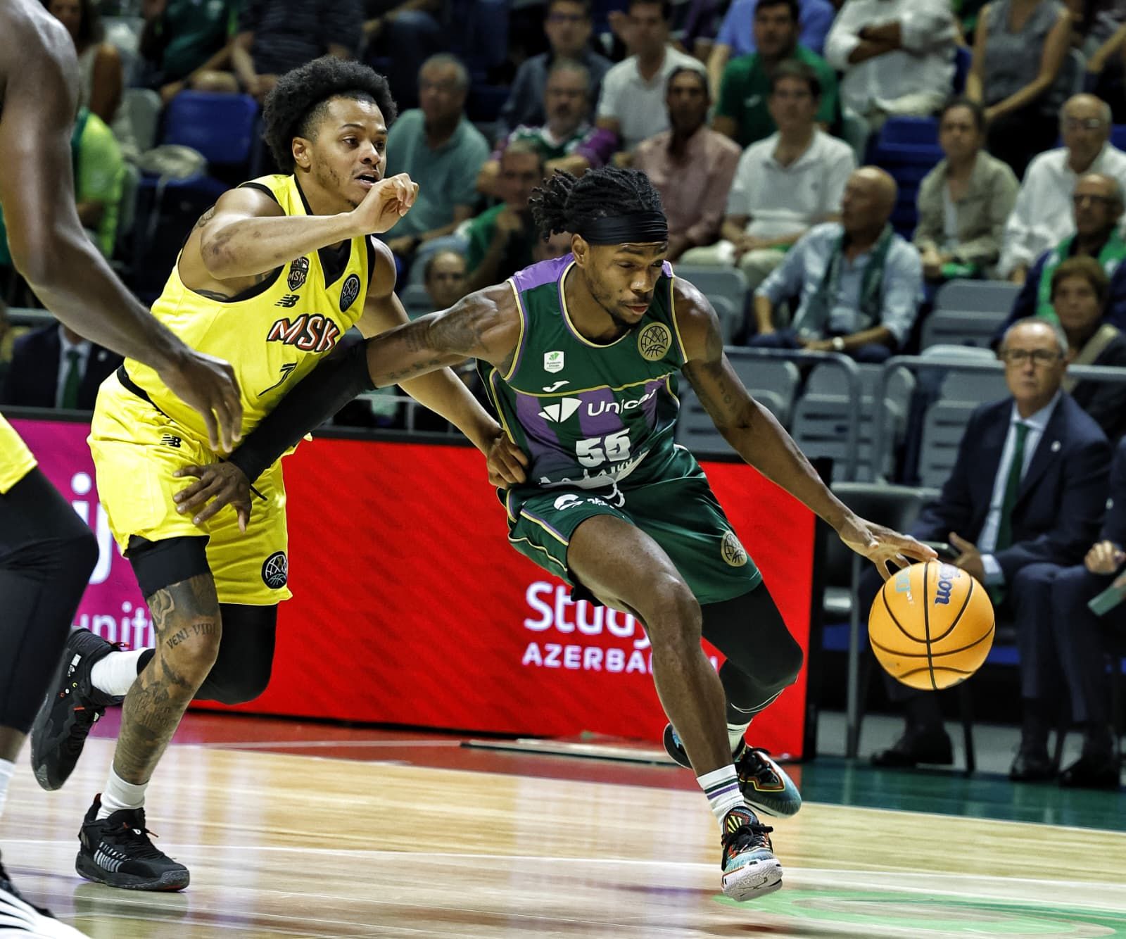 El Unicaja-Mersin de BCL, en imágenes