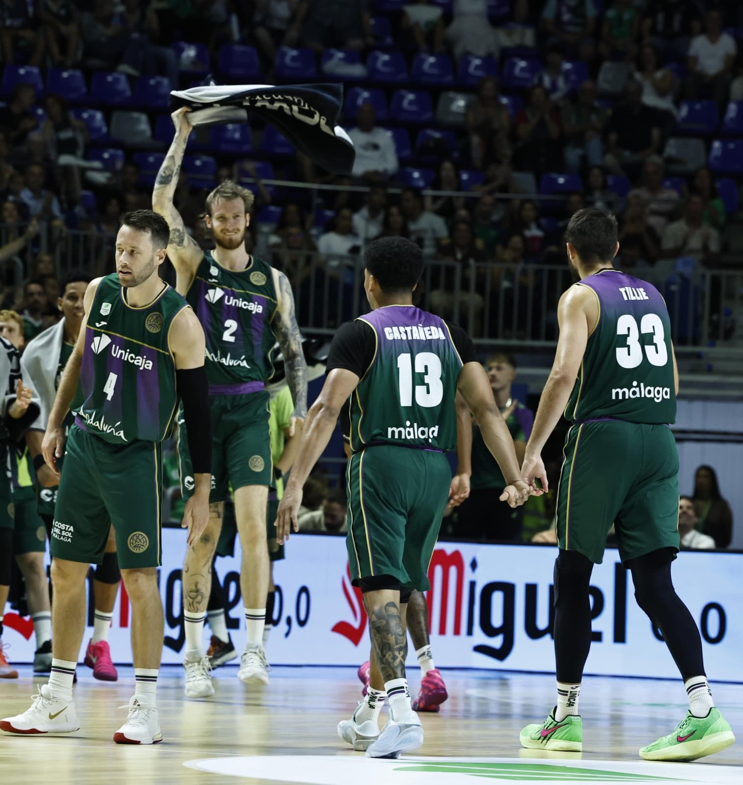 El Unicaja-Mersin de BCL, en imágenes