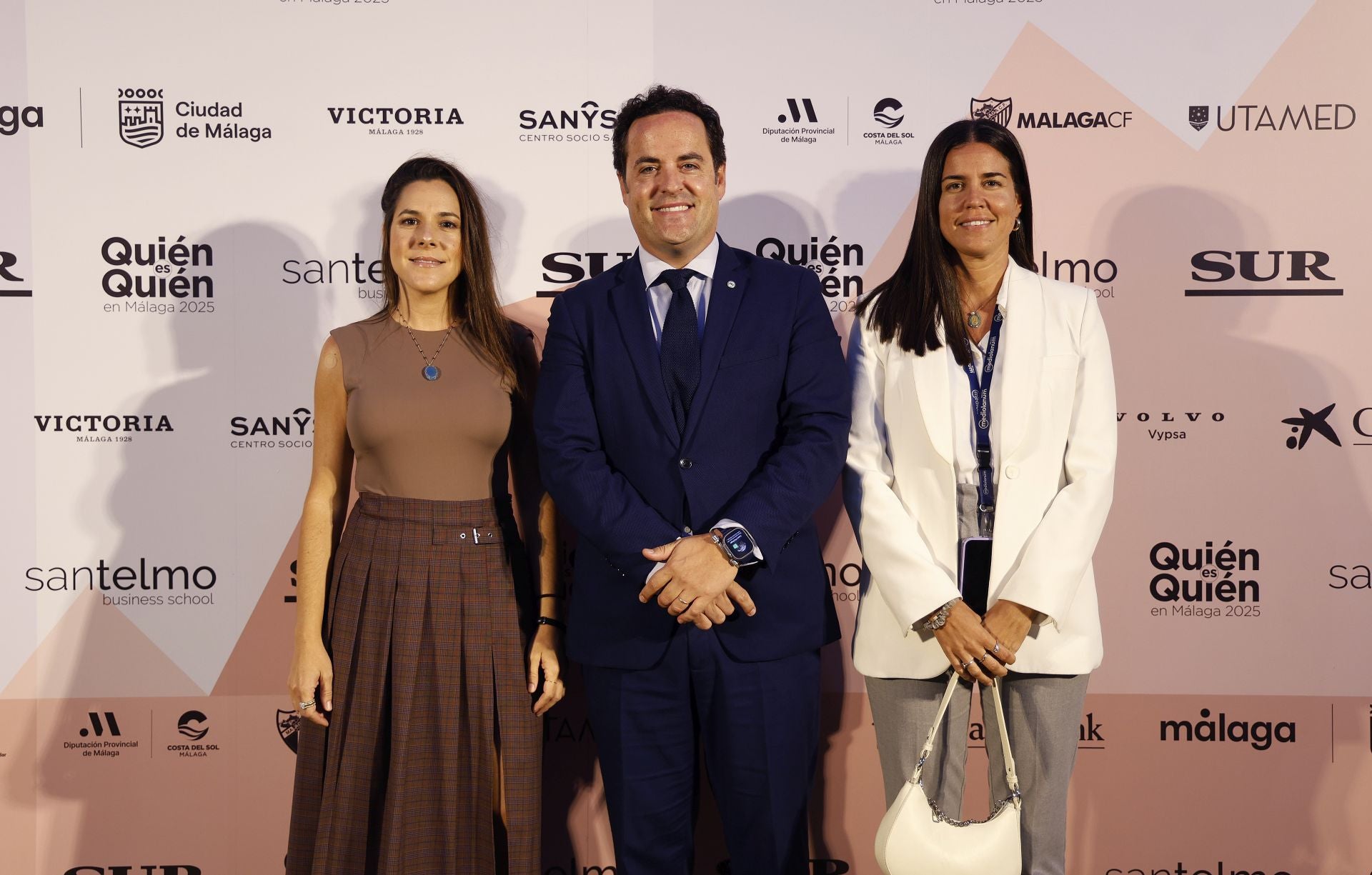 Elisa González, Lorenzo Marín y Sandra Corrales.