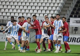 Imagen del Estepona-Málaga de la primera ronda de la Copa del Rey de la temporada pasada.