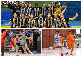 Polideportivo malagueño: Victorias del Costa del Sol Málaga, el Heredia 21 y el Unicaja Mijas