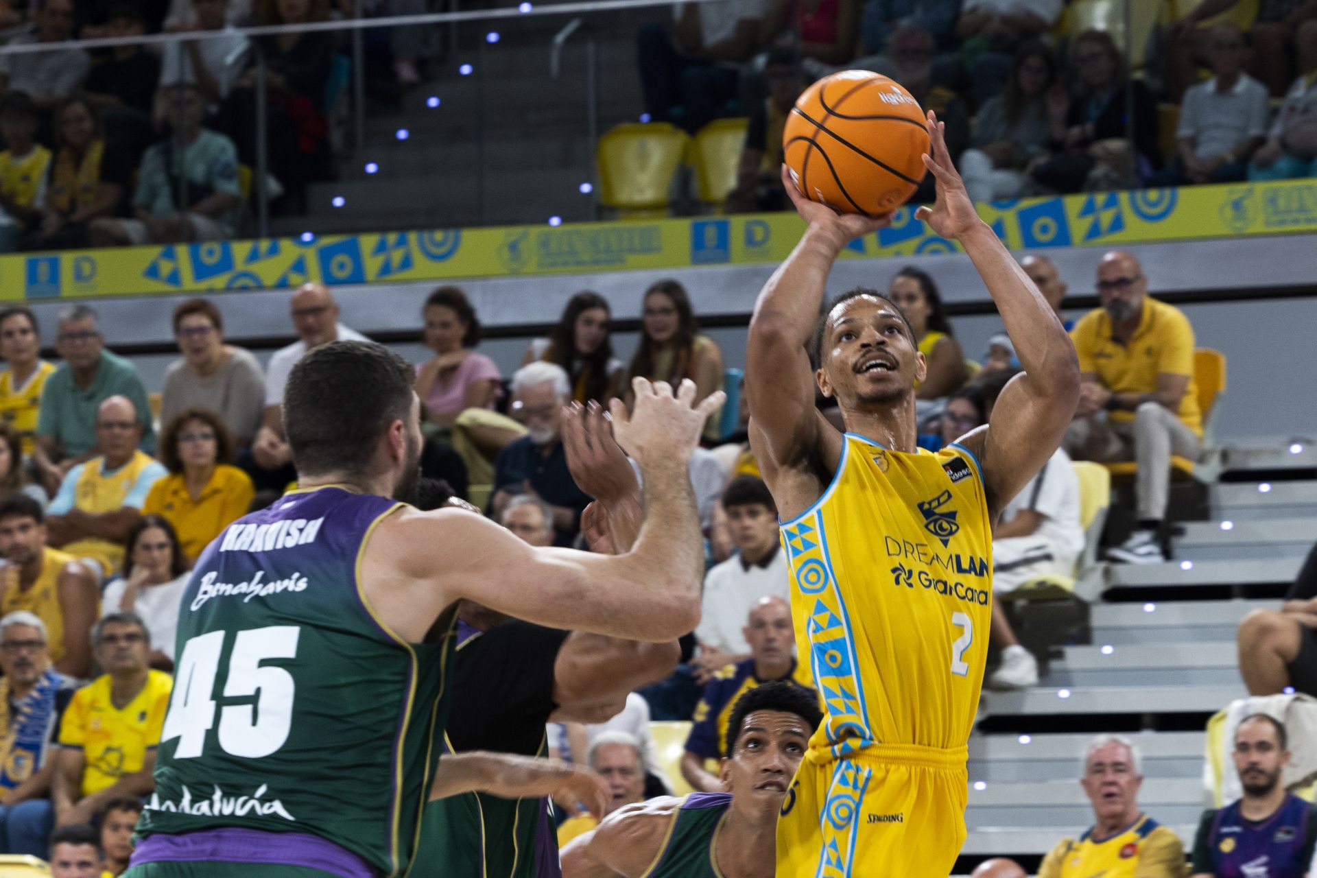 El Dreamland Gran Canaria-Unicaja, en imágenes