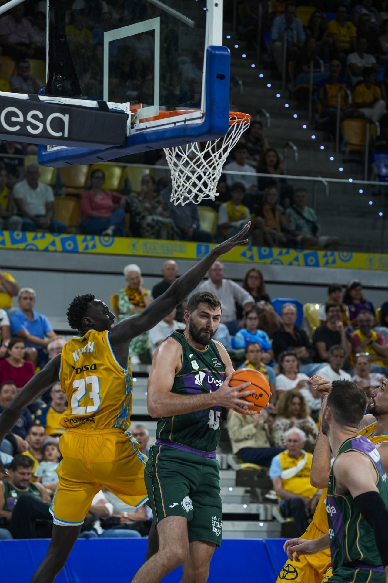El Dreamland Gran Canaria-Unicaja, en imágenes