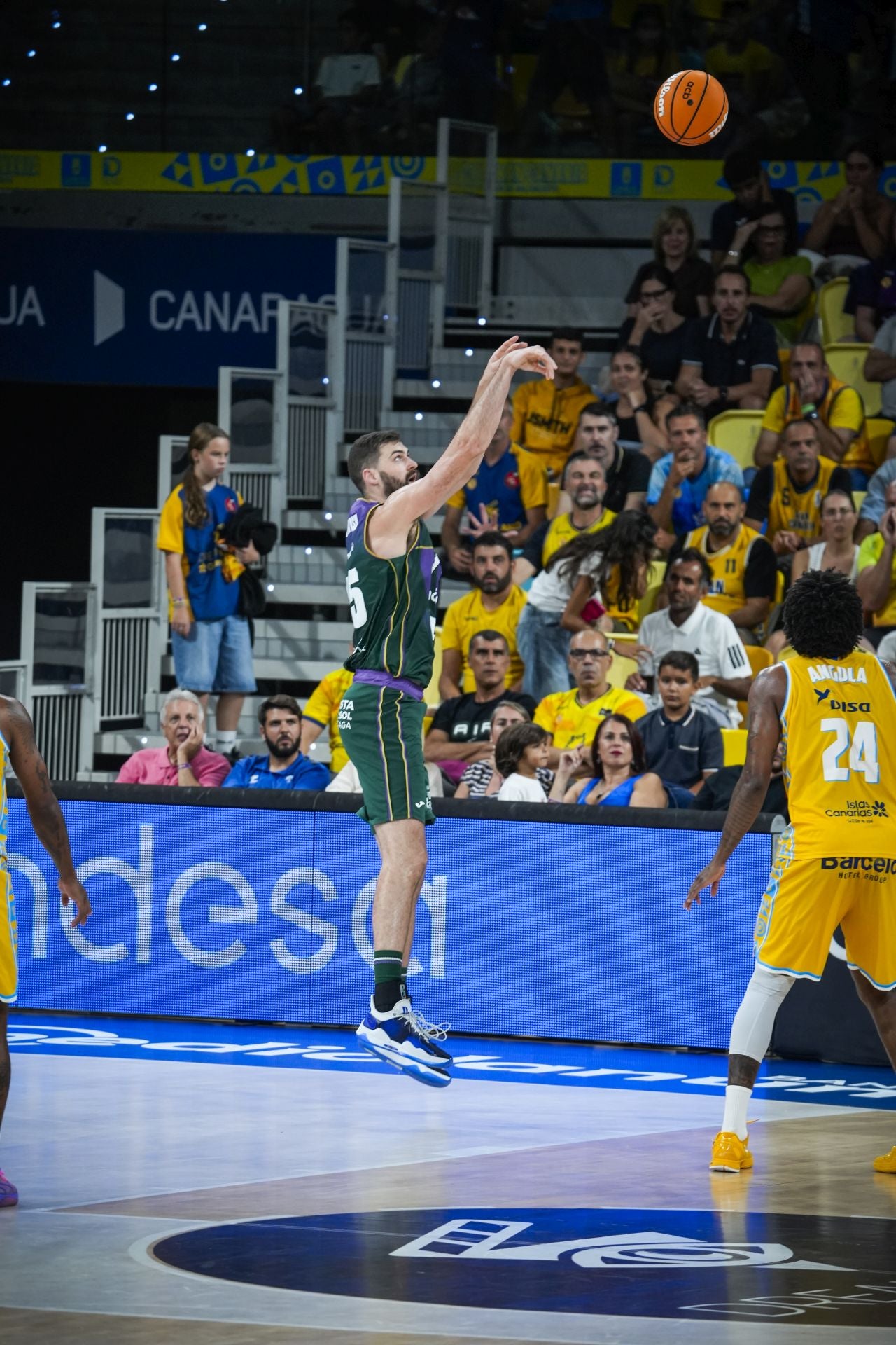 El Dreamland Gran Canaria-Unicaja, en imágenes