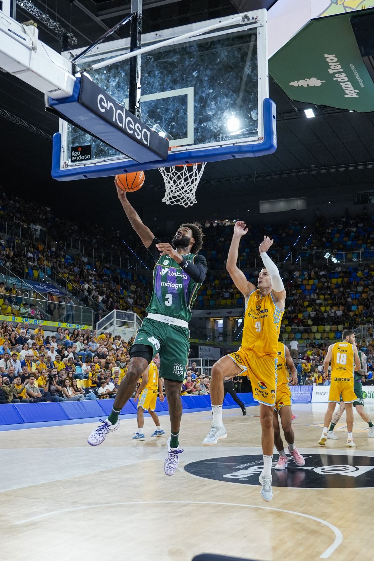 El Dreamland Gran Canaria-Unicaja, en imágenes