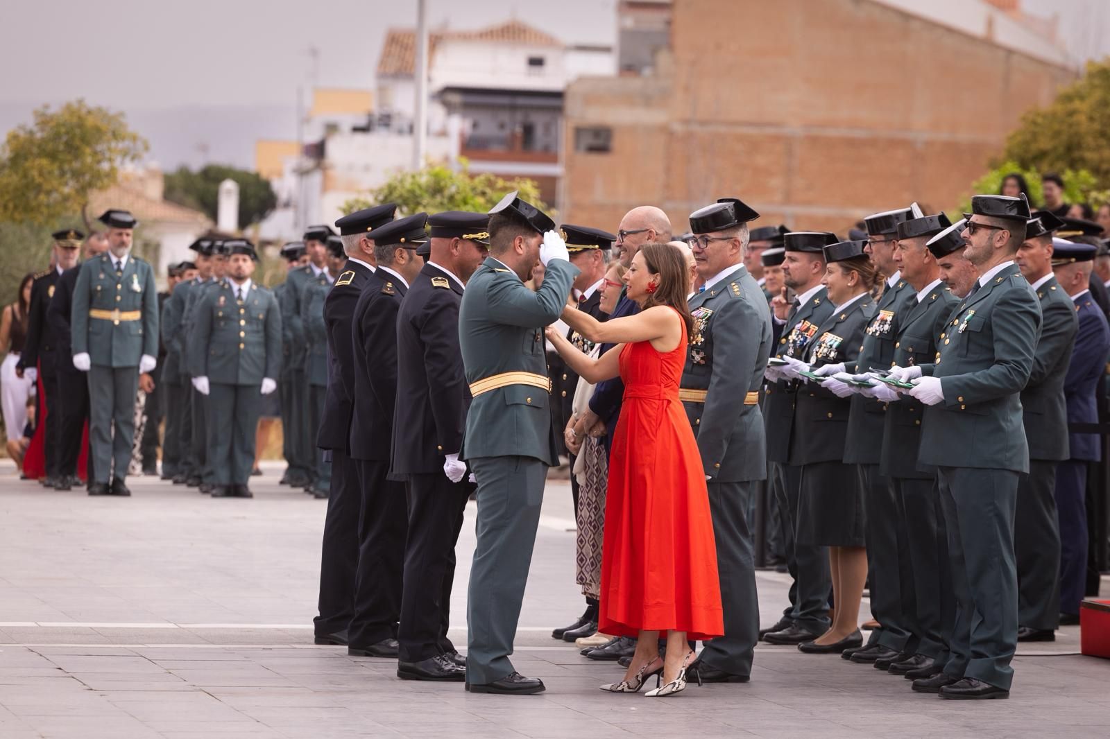Las mejores fotos del acto en Málaga de la festividad de la patrona de la Guardia Civil