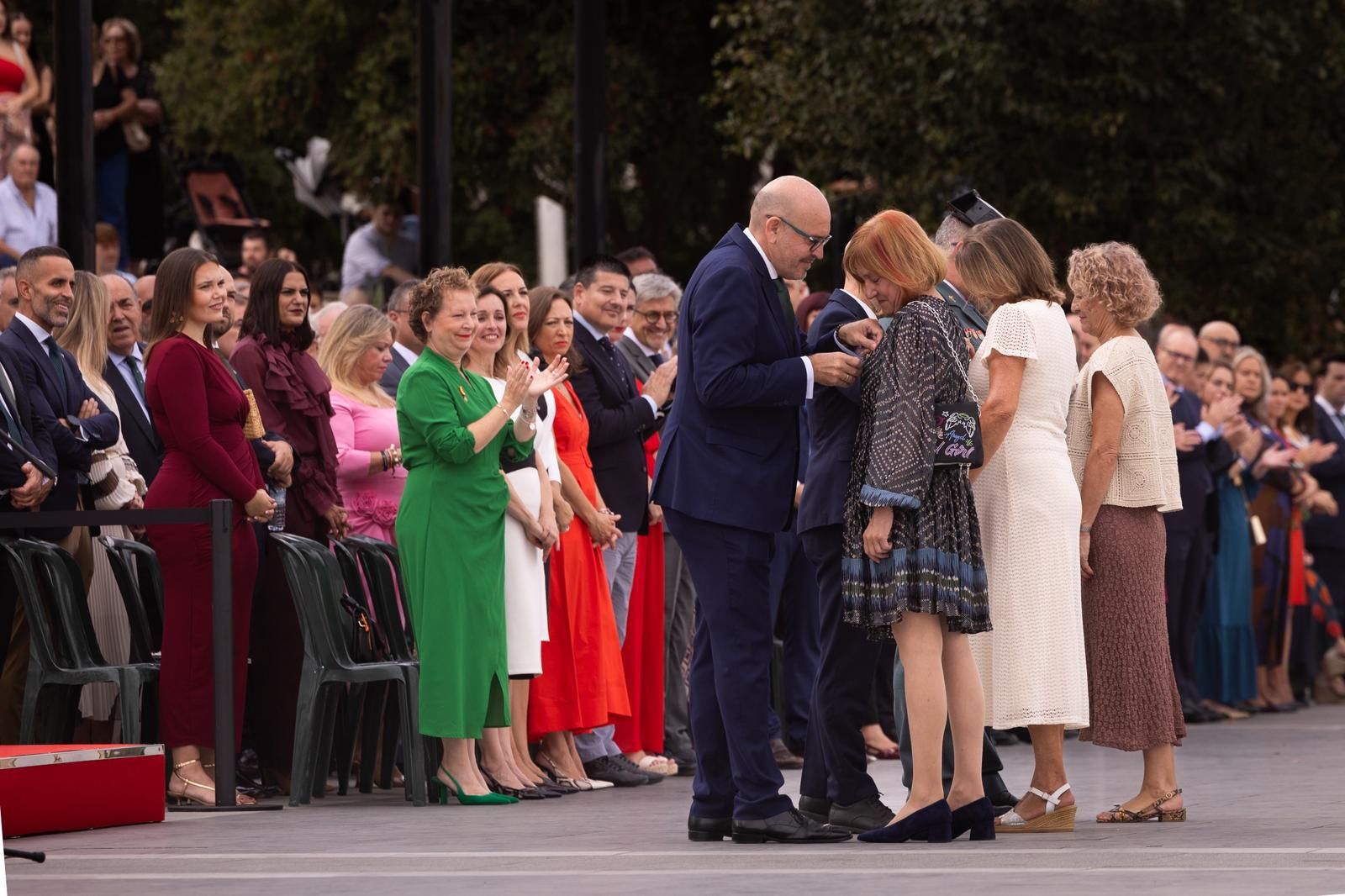 Las mejores fotos del acto en Málaga de la festividad de la patrona de la Guardia Civil