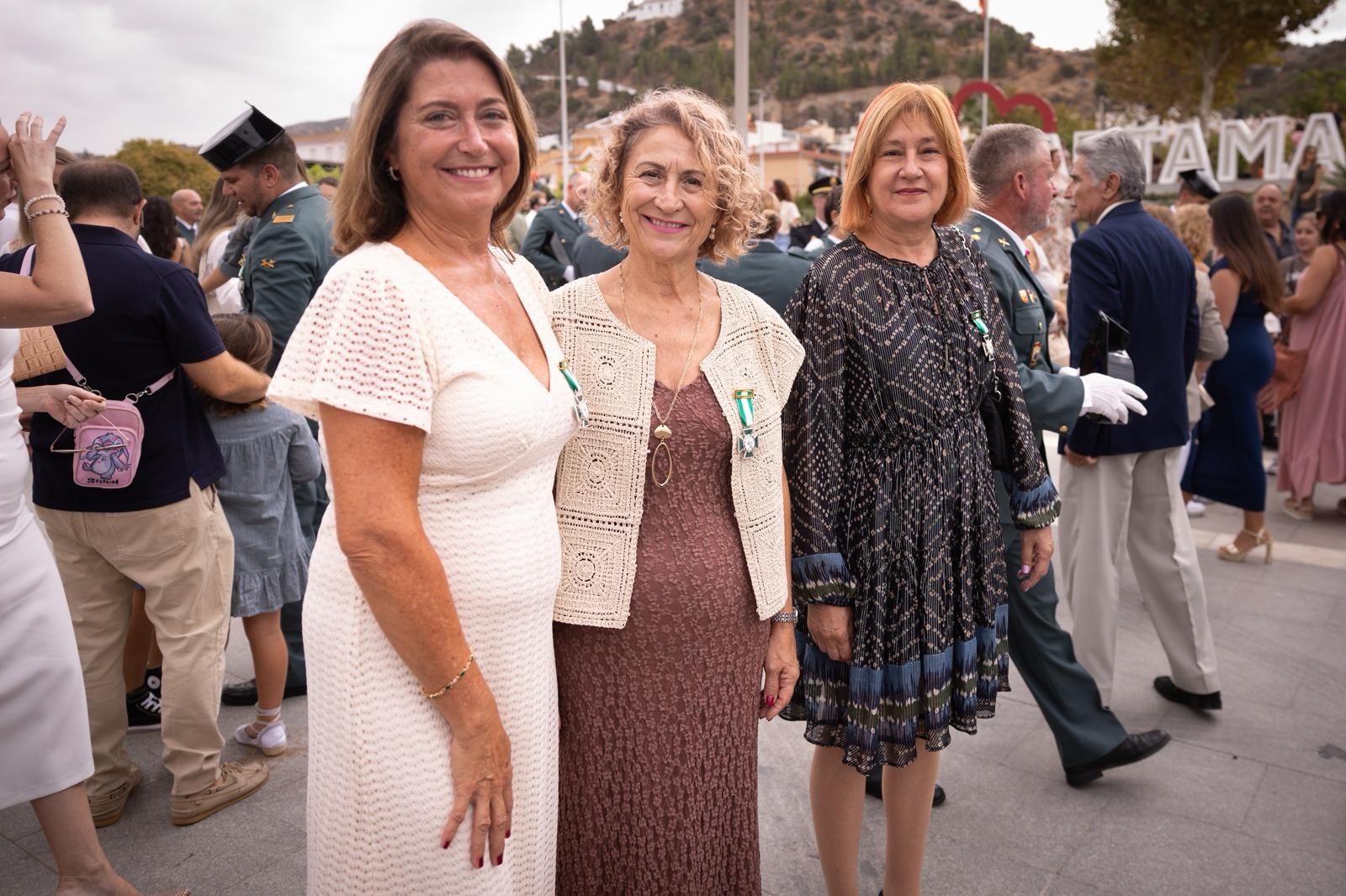 Las mejores fotos del acto en Málaga de la festividad de la patrona de la Guardia Civil