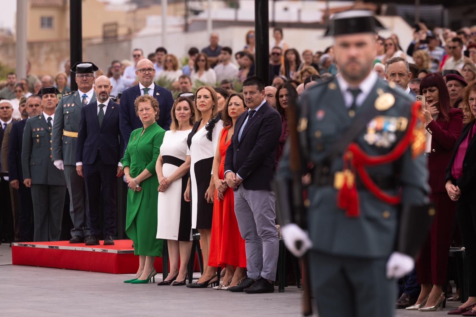 Las mejores fotos del acto en Málaga de la festividad de la patrona de la Guardia Civil