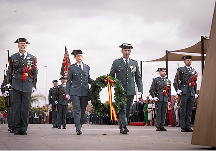Homenaje a los caídos.
