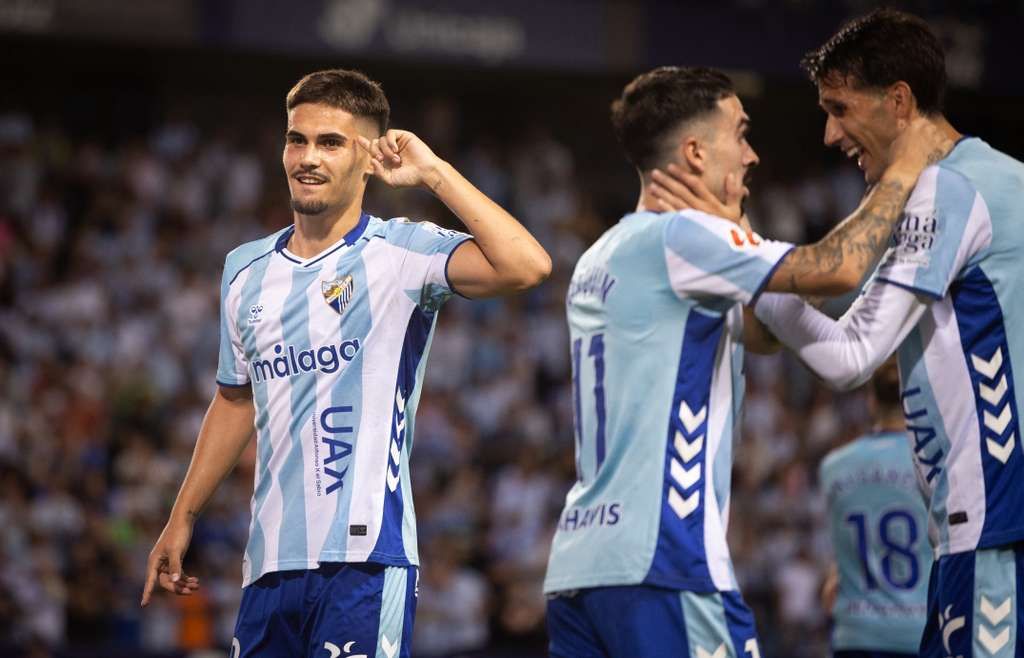 Las mejores imágenes del Málaga-Deportivo