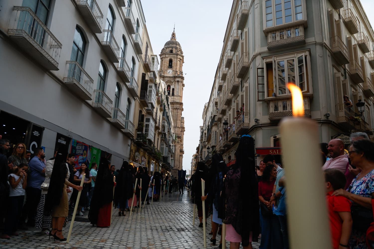 La procesión extraordinaria de la Virgen del Gran Perdón por el centenario de la Hermandad del Prendimiento, en imágenes