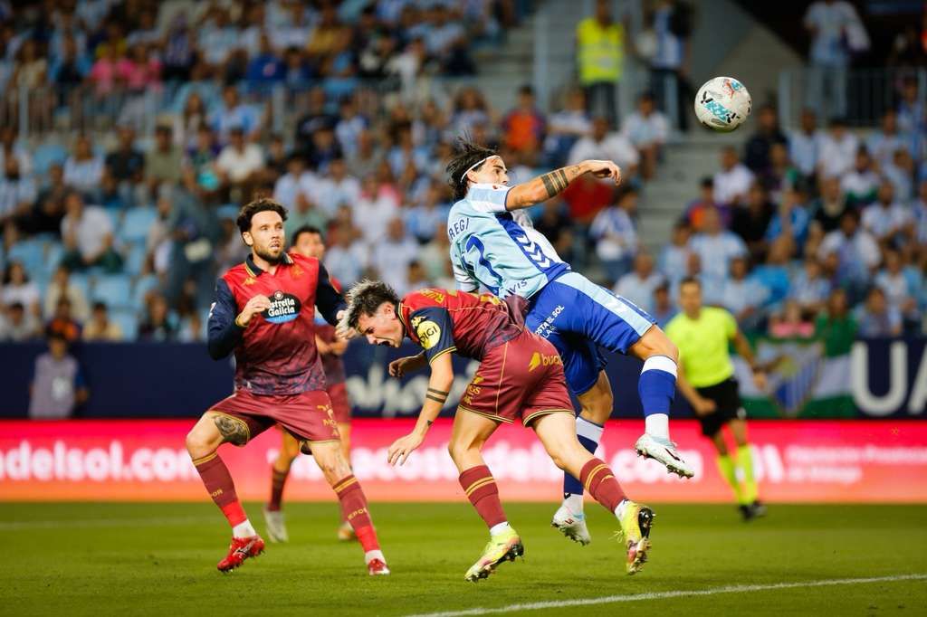 Las mejores imágenes del Málaga-Deportivo