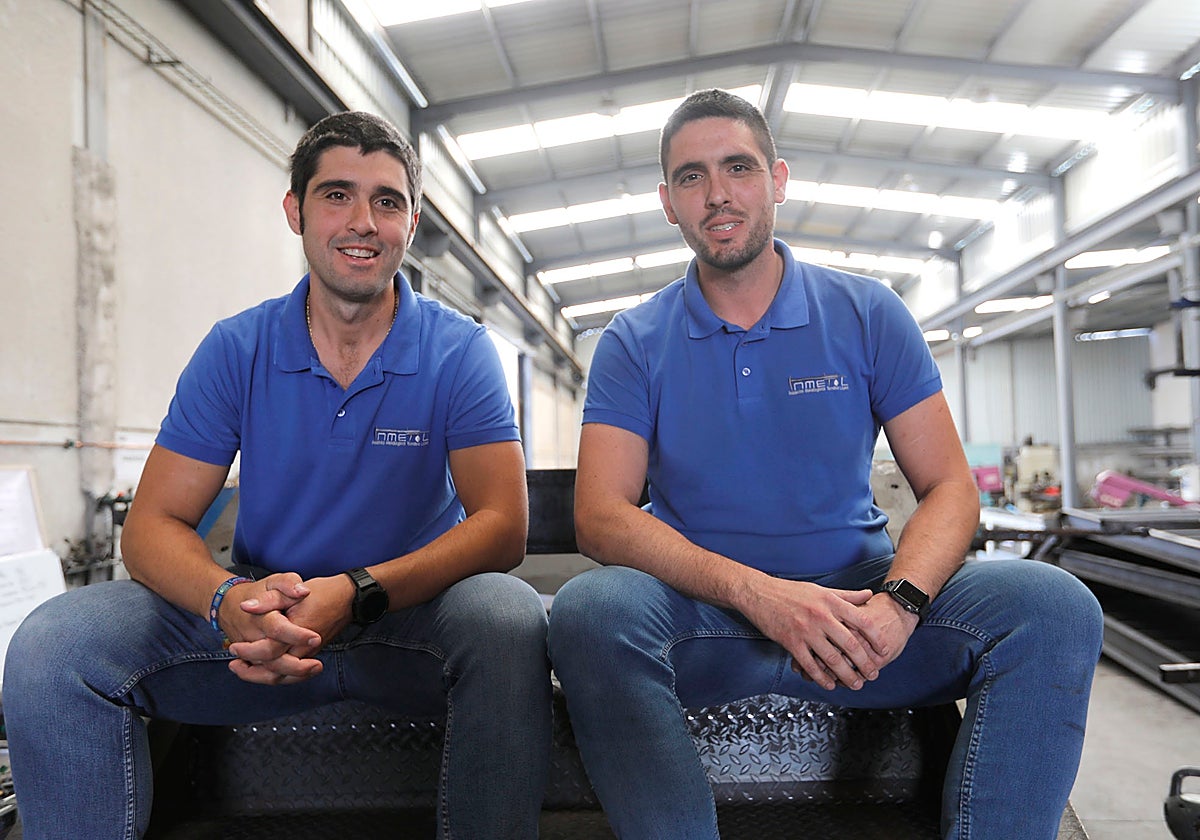 Rafael y Adrián Torralvo tienen 36 y 31 años y están al frente de Inmetol.