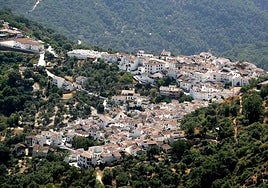 Imagen del municipio malagueño de Benarrabá.