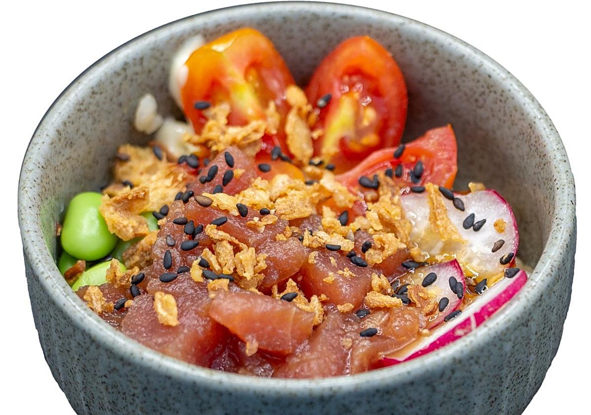 Una de las tapas a concurso en la 17 Ruta de la Tapa de Pizarra.