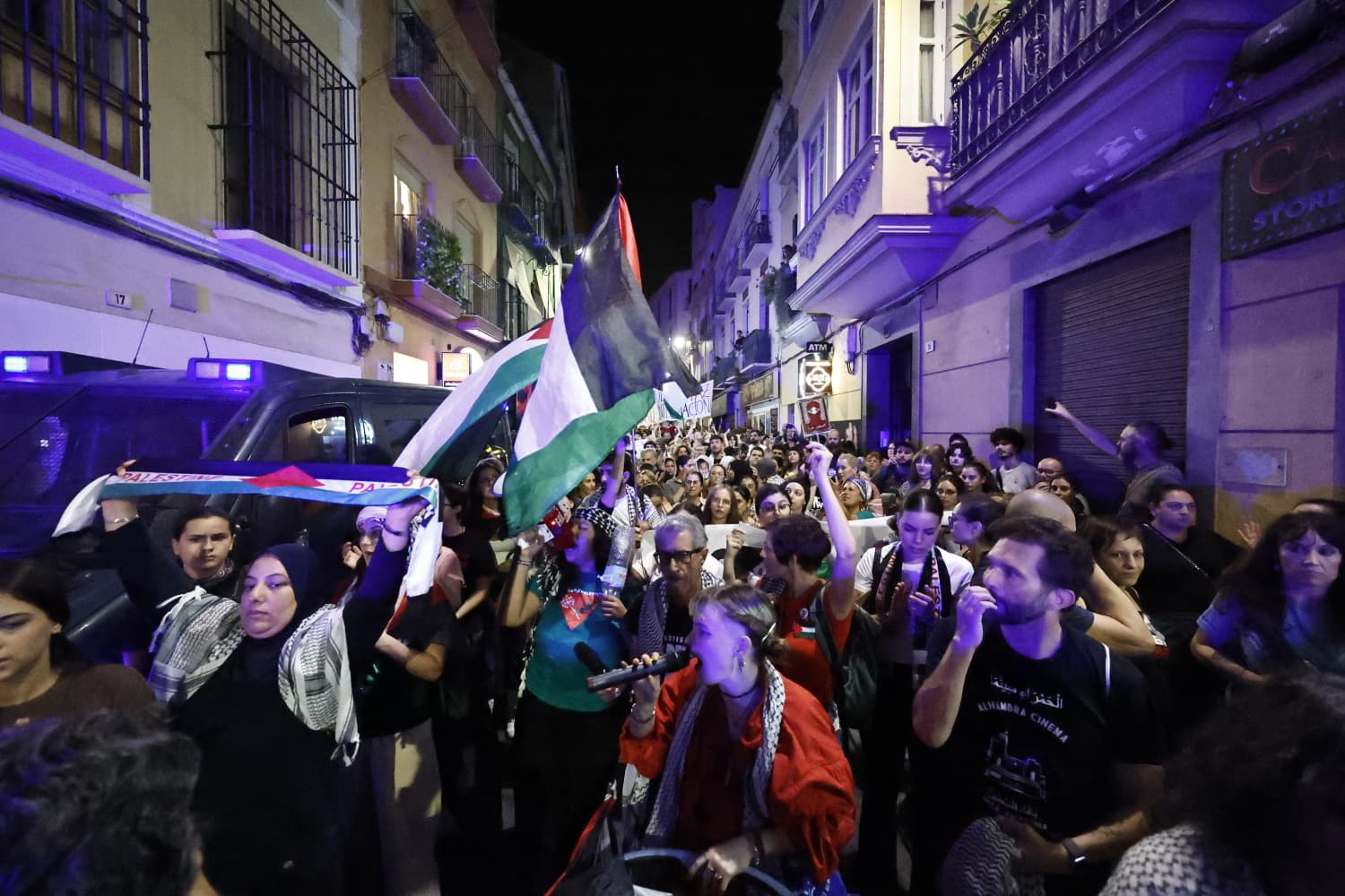 Manifestación por Palestina en Málaga