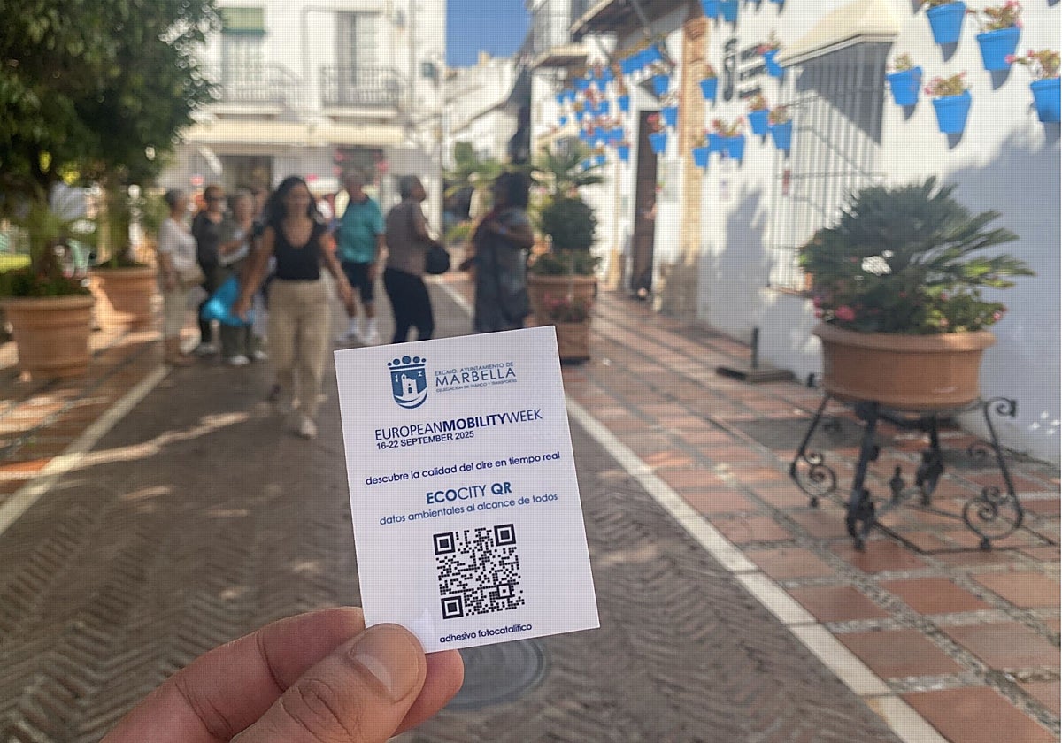 La información será accesible a través de un QR o la web.