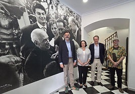 De izquierda a derecha: Antonio Pino, Mariana Pineda, Luis Lafuente y José Ignacio Zapata.