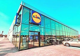 Un supermercado de Lidl.