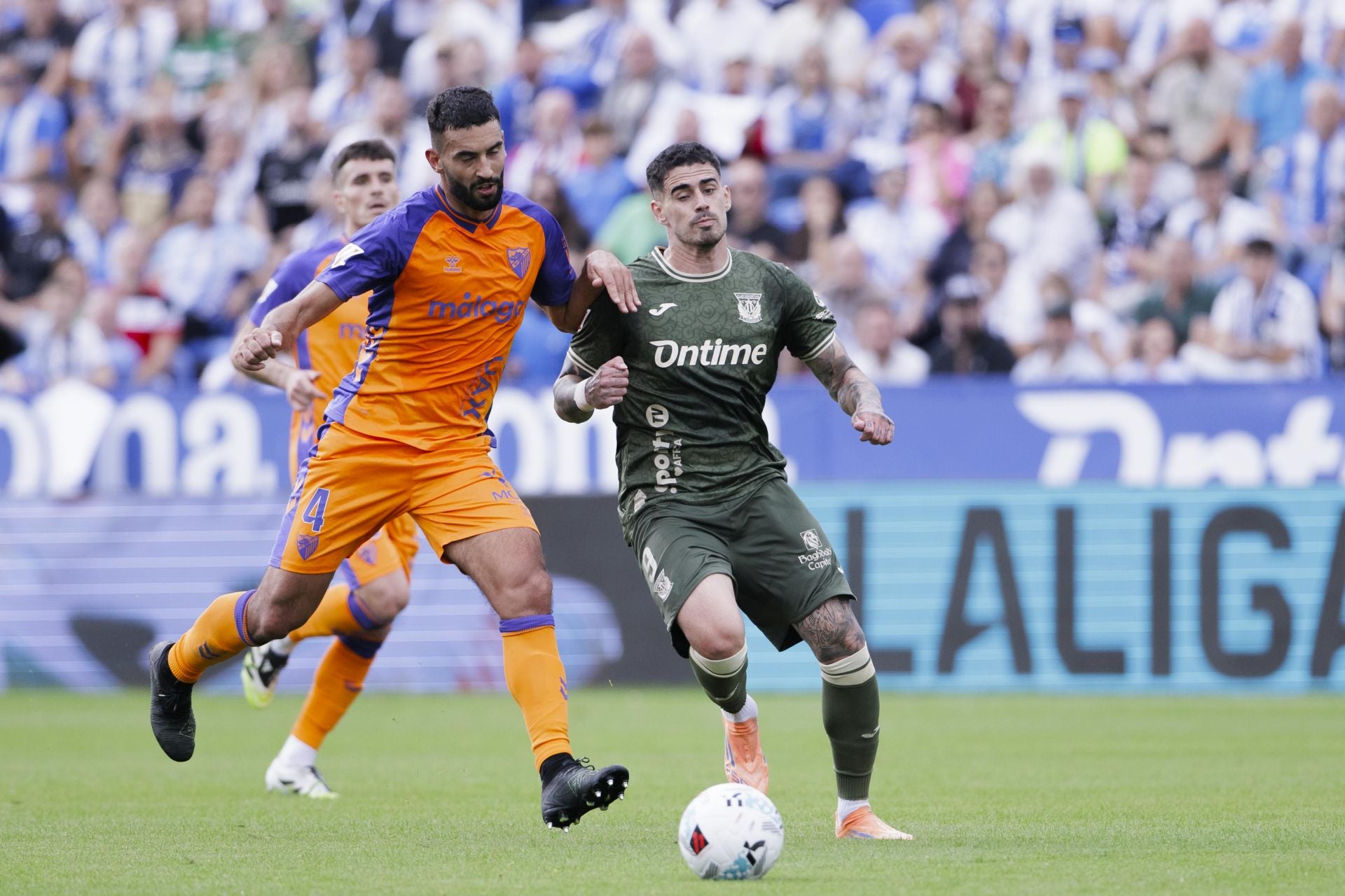 Las mejores fotos del Leganés-Málaga