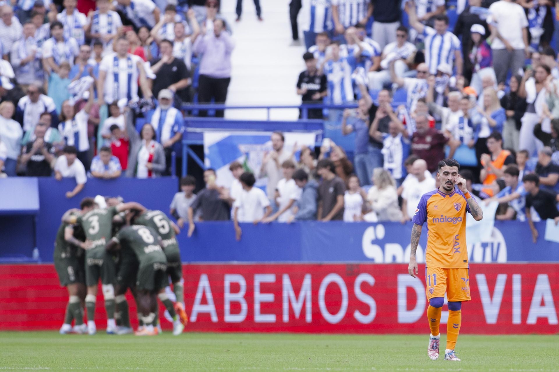 Las mejores fotos del Leganés-Málaga