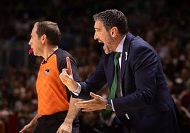 Ibon Navarro, durante el partido contra el Barcelona.